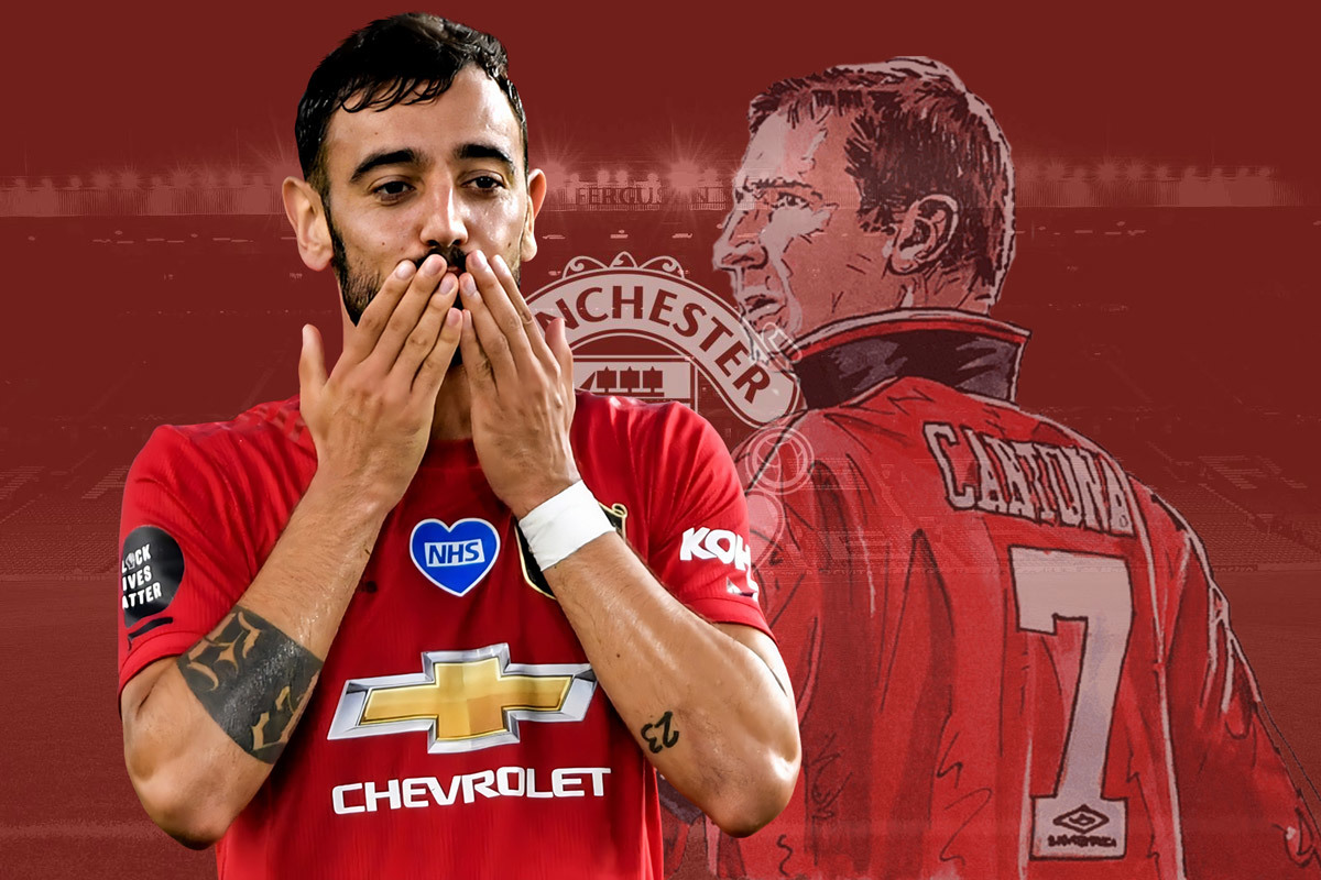 Ảnh bài viết MU: Bruno Fernandes và hình bóng Cantona