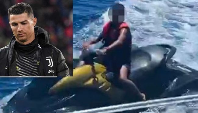 Con trai nghịch dại, Ronaldo sắp bị cảnh sát hỏi thăm