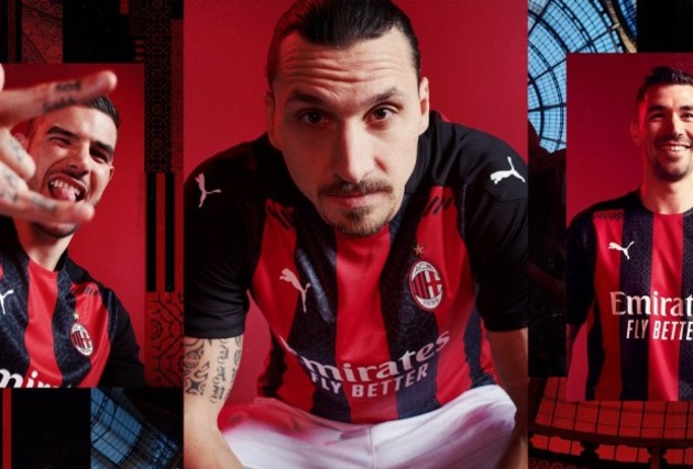 AC Milan tung mẫu áo sân nhà mùa giải 2020/2021 với họa tiết độc đáo