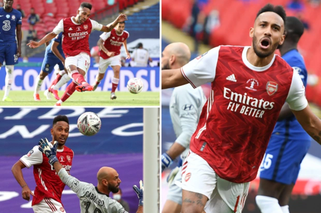 Aubameyang bùng nổ, Arsenal trở thành tân vương FA Cup