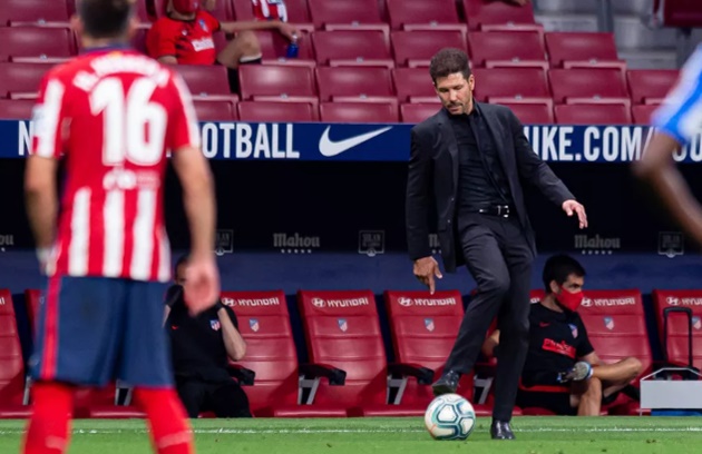 Simeone chốt xong đội hình chiến thuật trước trận đại chiến với Leipzig