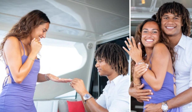 Ảnh bài viết Chuẩn bị gia nhập Man City, Ake làm điều ý nghĩa với bạn gái