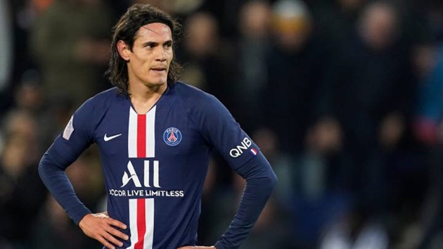 Rời PSG, Cavani có thể chuyển đến bến đỗ không ngờ 