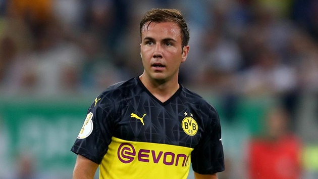 Được đội bóng của Beckham quan tâm, Gotze liền đưa ra hồi âm