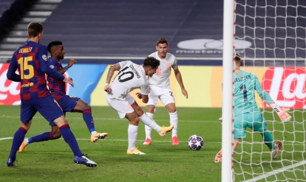 TRỰC TIẾP Barcelona 2-8 Bayern Munich: Bayern thẳng tiến vào bán kết (Hết giờ)