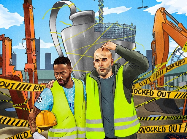 Ảnh bài viết Cười té ghế với loạt ảnh chế Man City bị loại