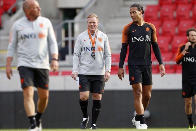 Koeman chia tay tuyển Hà Lan, Van Dijk nói gì?