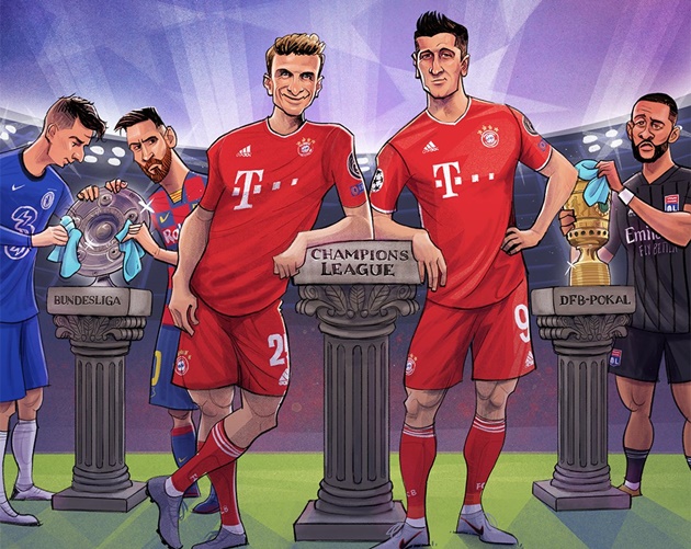 Sang tận TBN cà khịa, Bayern khiến Cules "khóc thét"