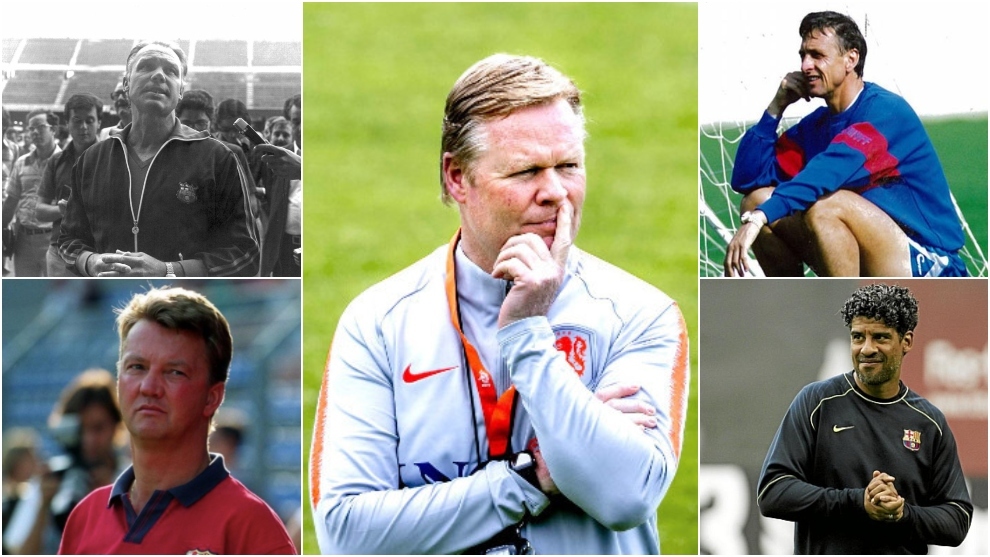 Trước Koeman, HLV Hà Lan nào đã đặt chân đến Barca?