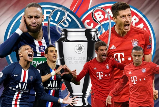 Báo chí Pháp đăng tải đội hình dự kiến của Bayern và PSG
