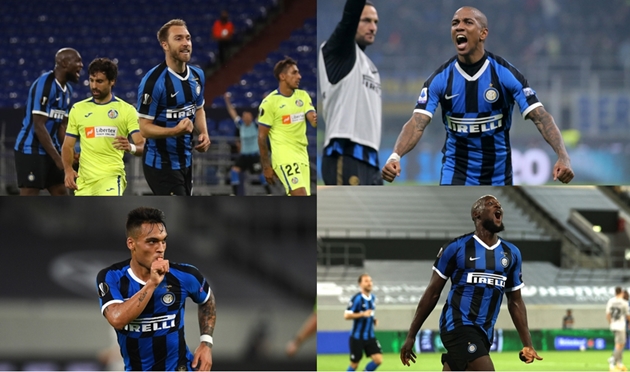 10 cầu thủ ghi nhiều bàn thắng nhất cho Inter ở mùa giải 2019-20: Eriksen bằng Sanchez, số 1 không thể khác