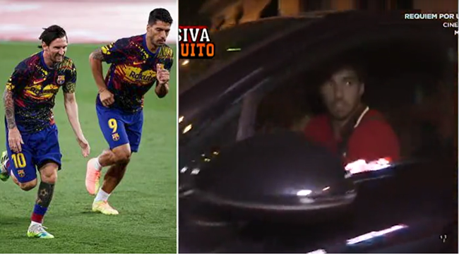 Đi ăn tại nhà hàng, Messi và Suarez bị "tấn công" bởi phóng viên