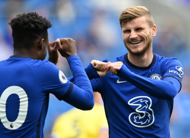 Werner khai hỏa, Chelsea thiệt đơn thiệt kép sau trận hòa Brighton