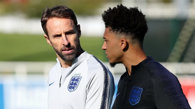 HLV tuyển Anh phá vỡ im lặng về thương vụ Sancho đến Man Utd