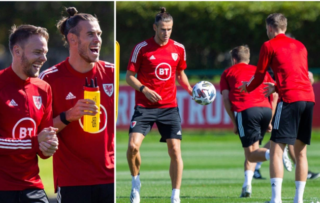 Rời xa Real, Bale có biểu cảm "khác thường" trong màu áo xứ Wales
