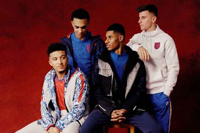 Ảnh bài viết Sao ĐT Anh sắm vai model, trình làng bộ cánh mới trước loạt trận Nations League