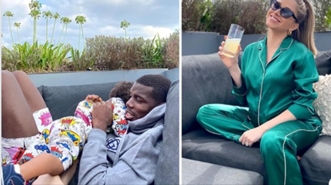 Cách ly tại nhà, Pogba khoe ảnh hạnh phúc bên gia đình nhỏ