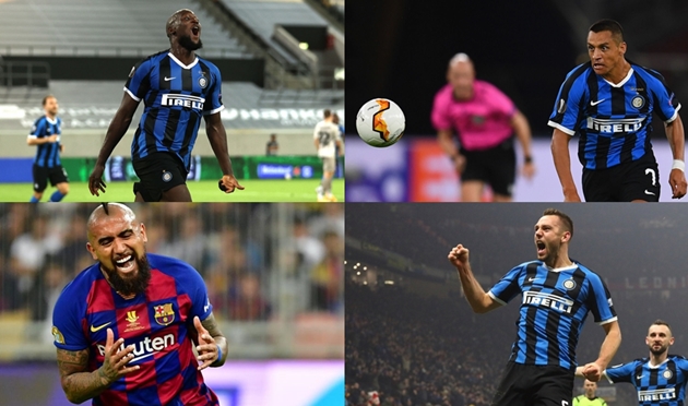 Từ Kante đến Alexis Sanchez, đội hình Inter ở mùa giải 2020-21 khủng thế nào?