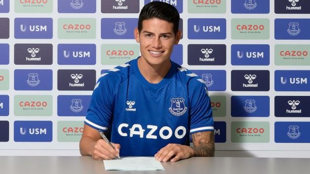 Ảnh bài viết CHÍNH THỨC! James Rodriguez gia nhập Everton, giá rẻ bất ngờ