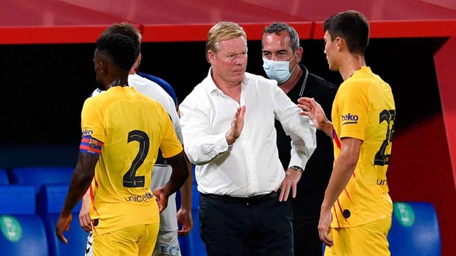HLV Koeman xác nhận, Barca từ bỏ sơ đồ 4-3-3