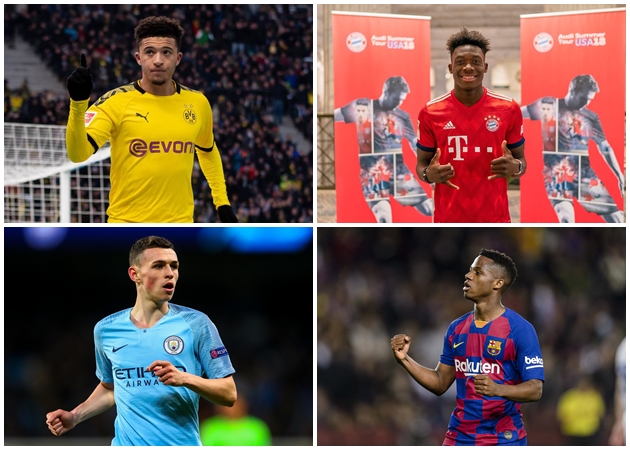 Từ Sancho đến Fati: 10 ứng cử viên nặng ký nhất cho Golden Boy 2020 