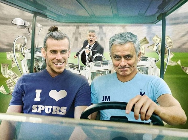 Ảnh bài viết Cười té khói với loạt ảnh chế Bale về Tottenham