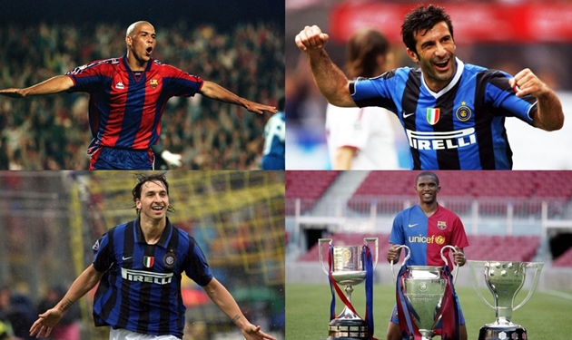 14 cầu thủ từng khoác áo Barca và Inter (Phần 1): Quá nhiều "sát thủ"