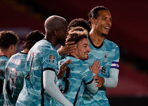 'Nã' 7 bàn vào lưới đối thủ, Liverpool đụng độ Arsenal ở vòng 4 EFL