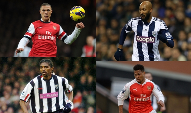 Từ Anelka đến Gnabry: 8 cầu thủ từng khoác áo Arsenal và West Bromwich