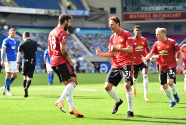 TRỰC TIẾP Brighton 2-3 Man United: Trận đấu kết thúc!
