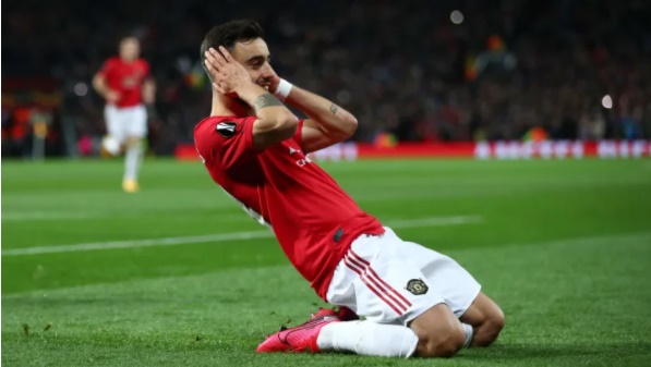 Ảnh bài viết Bruno Fernandes hé lộ nguồn gốc của màn ăn mừng "độc nhất vô nhị"