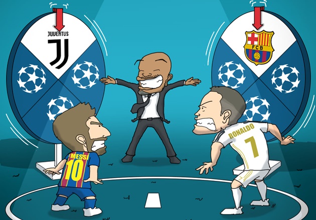Cười té khói với loạt ảnh chế bốc thăm Champions League