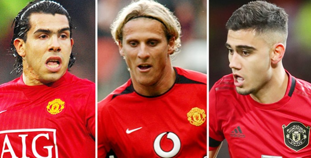 Nhìn lại 11 ngôi sao Nam Mỹ nổi bật nhất của Man United