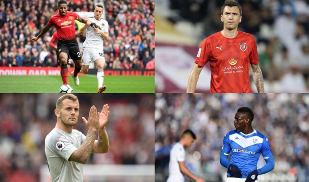 Valencia, Wilshere và đội hình 11 ngôi sao đang thất nghiệp sau mùa hè 2020