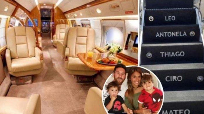 Choáng ngợp trước chuyên cơ riêng giá 12 triệu bảng của Messi