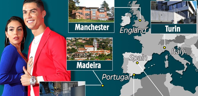 Ảnh bài viết Chiêm ngưỡng những siêu biệt thự của Ronaldo