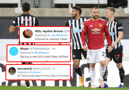 Ảnh bài viết CĐV Man Utd: "Mua Telles và Ole vẫn để cậu ấy đá chính, thật tuyệt vời"