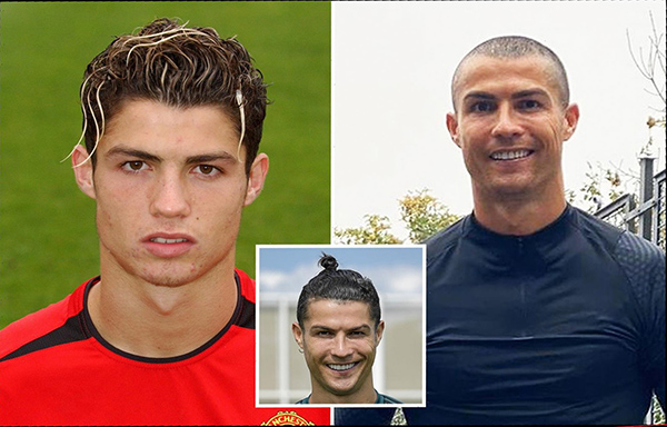 Cristiano Ronaldo và những kiểu tóc "huyền thoại" đi vào lòng NHM