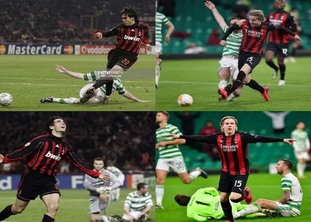 CĐV Milan phát cuồng vì khoảnh khắc thiên tài của Kaka được tái hiện