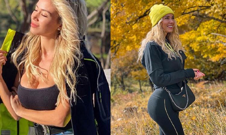 Hot girl Serie A khoe vòng 3 quyến rũ giữa trời thu nước Ý