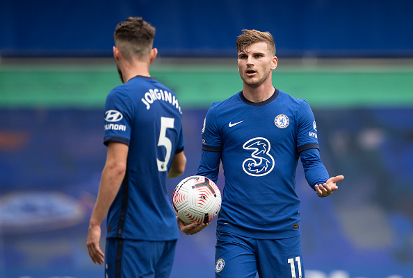 Ảnh bài viết Bị Werner "cướp" suất sút pen, Jorginho phản ứng khó tin