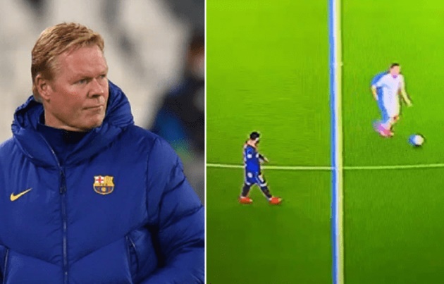 Ảnh bài viết Messi lững thững đi bộ không tranh bóng, Koeman phá vỡ im lặng