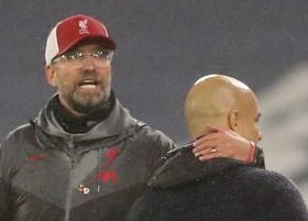 Hòa 1-1, Klopp kéo cổ Guardiola nói 1 chuyện
