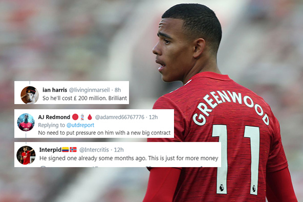 Ảnh bài viết CĐV Man Utd nổi đóa với 1 thông tin tương lai của Mason Greenwood