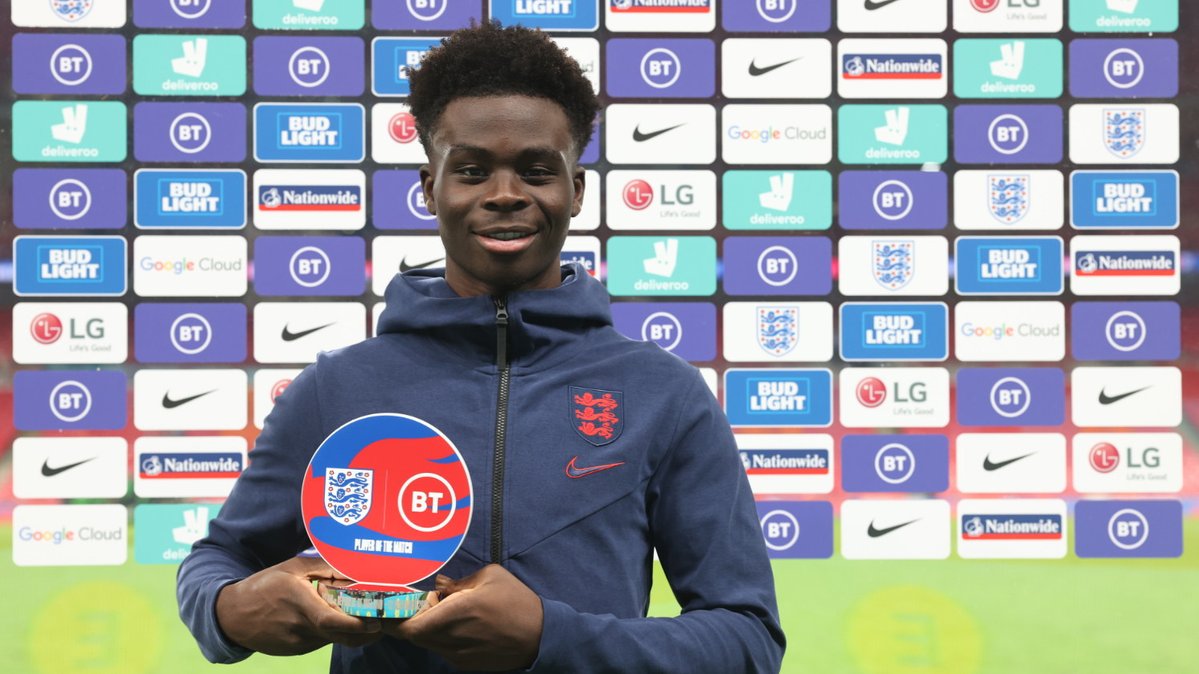 'Thần đồng' Arsenal xuất sắc giành MOTM ở lần thứ 2 ra sân cho tuyển Anh
