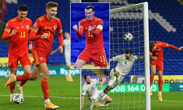 Bale ghi dấu ấn đưa xứ Wales tiến gần vé thăng hạng Nations League