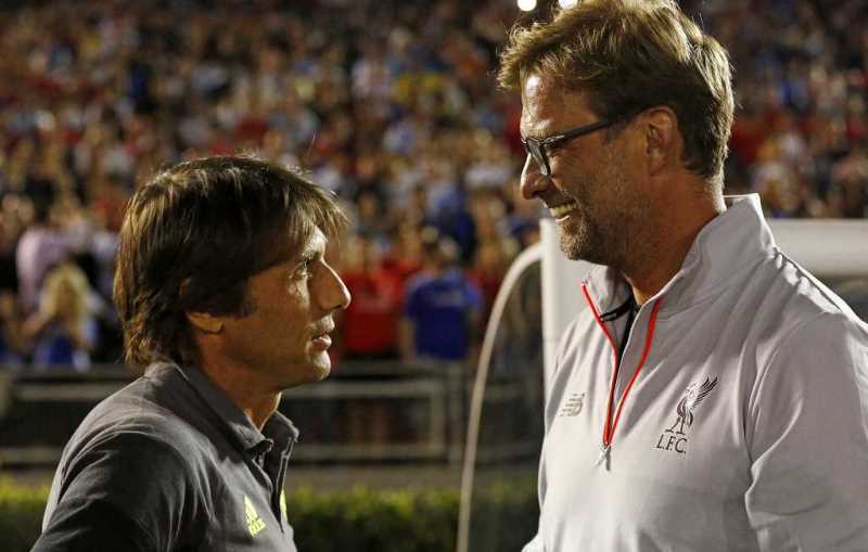Ảnh bài viết Nguy cơ bị sa thải, Conte lại lấy Klopp làm 'bình phong'