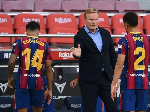 Ronald Koeman đã sớm bộc lộ "sai lầm lớn nhất" tại Barcelona?