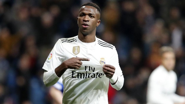 Vinicius: "Ở Real không có những ước mơ, chỉ xuất hiện các mục tiêu"