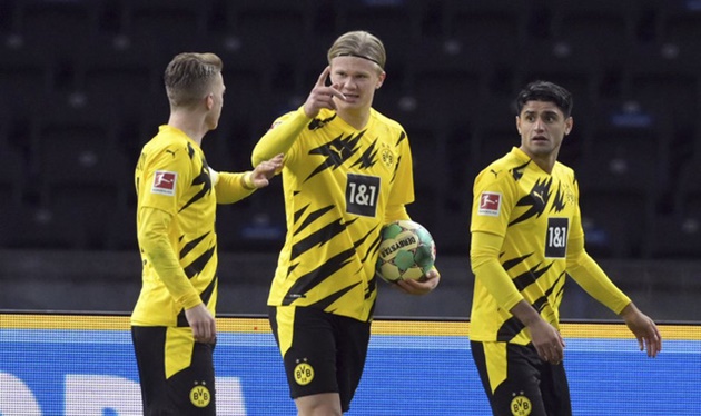 Ghi 4 bàn trước Hertha Berlin, Haaland vẫn cảm thấy chưa đủ
